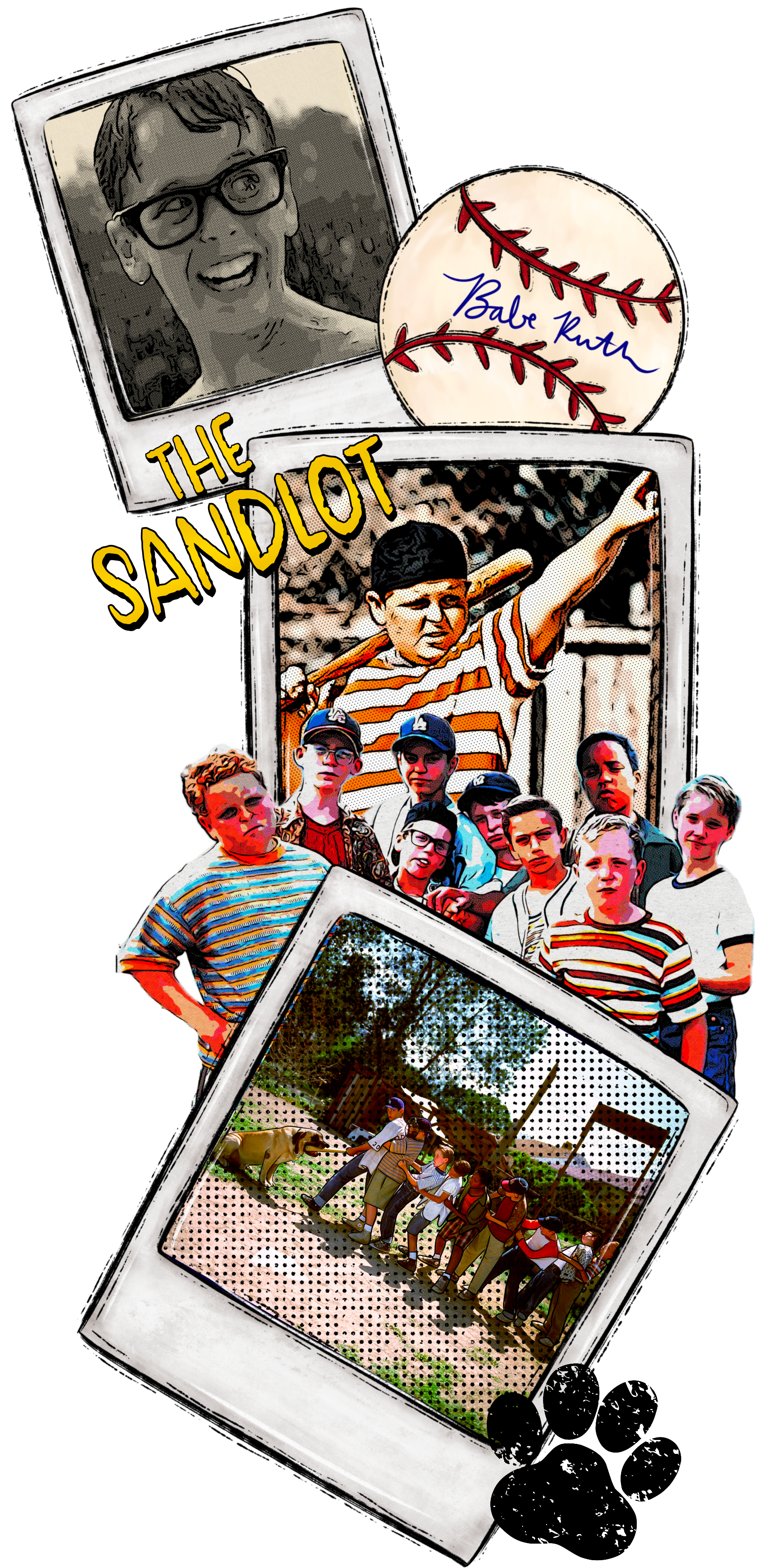 THE SANDLOT  DTF TRANSFER