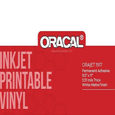 ORACAL ORAJET PRINTABLE ADHESIVE SHEETS Direct Vinyl Supply