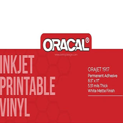 Oracal Inkjet Printable Vinyl  Permanent Adhesive Vinyl Pack– Swing Design