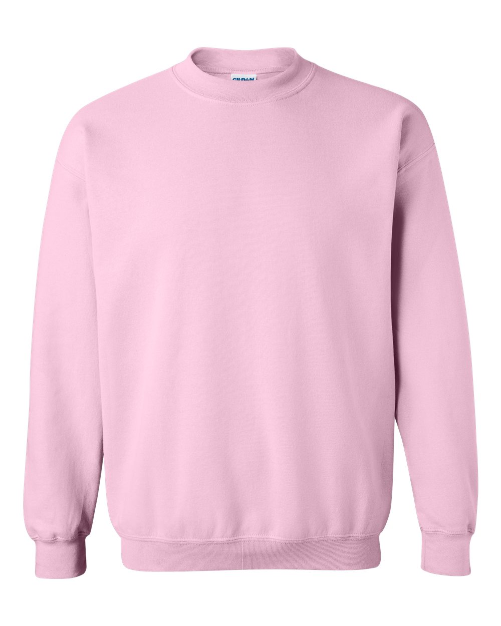 GILDAN LIGHT PINK CREWNECK SWESTSHIRT