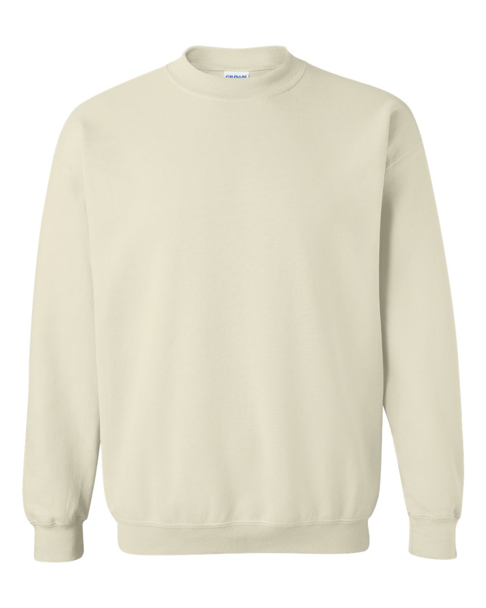 GILDAN SAND CREWNECK SWESTSHIRT