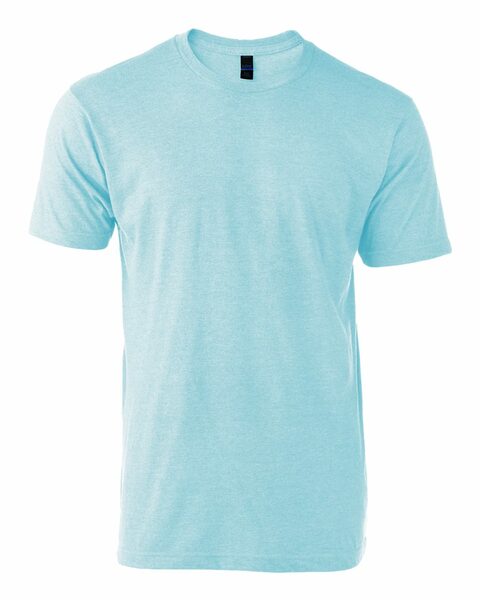 TULTEX 202 HEATHER PURIST BLUE T-SHIRT