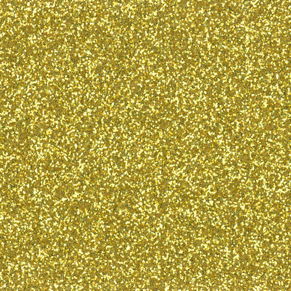 GLITTERFLEX ULTRA YELLOW GOLD GOLD GLITTER HTV 20&quot;