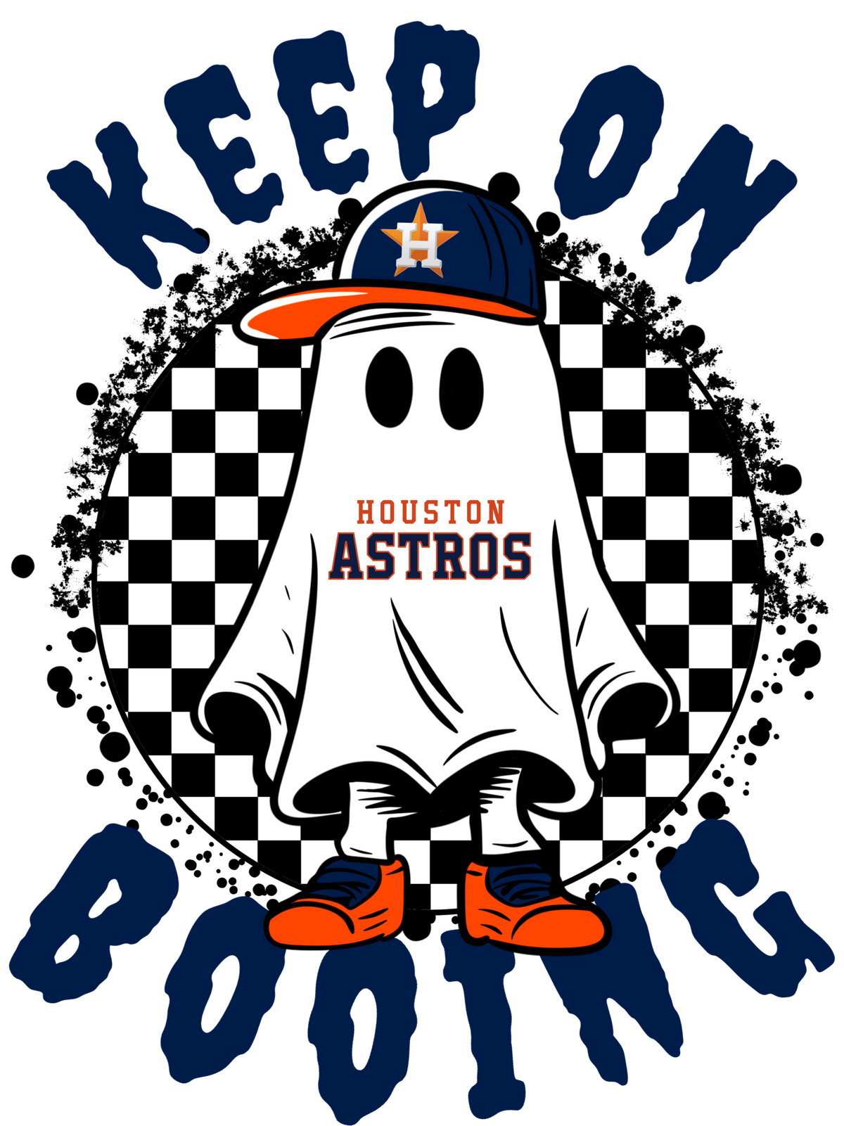 KEEP ON BOOING ASTROS DTF TRANSFER