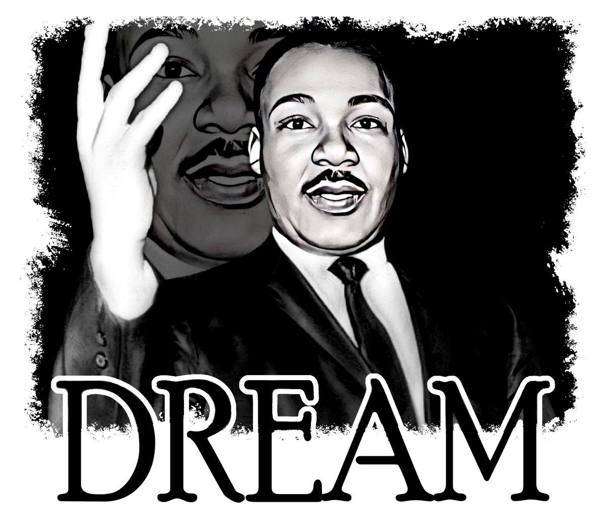 DREAM  MLK DTF TRANSFER