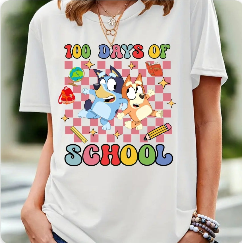 100 DAYS OF SCHOOL DTF TRANSFER