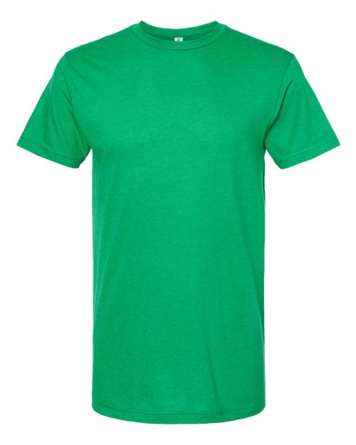 TULTEX 202 HEATHER KELLY GREEN T-SHIRT