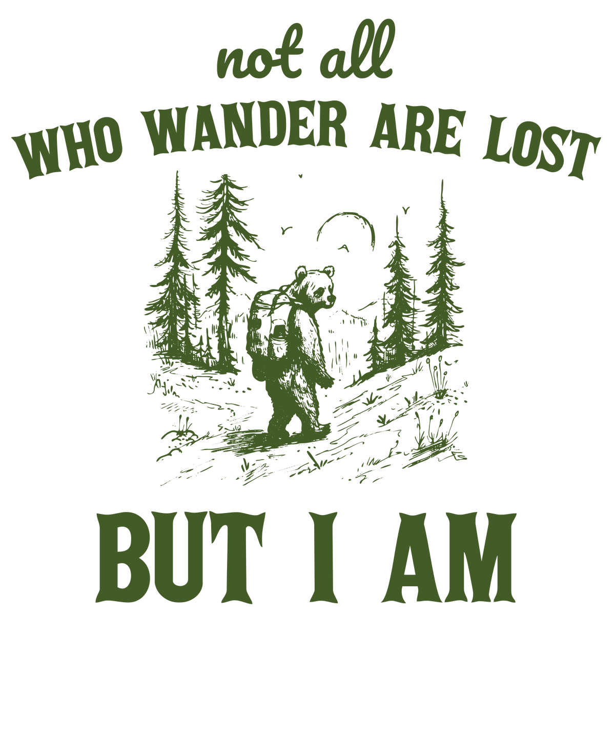 NOT ALL WHO WANDER ARE LOST