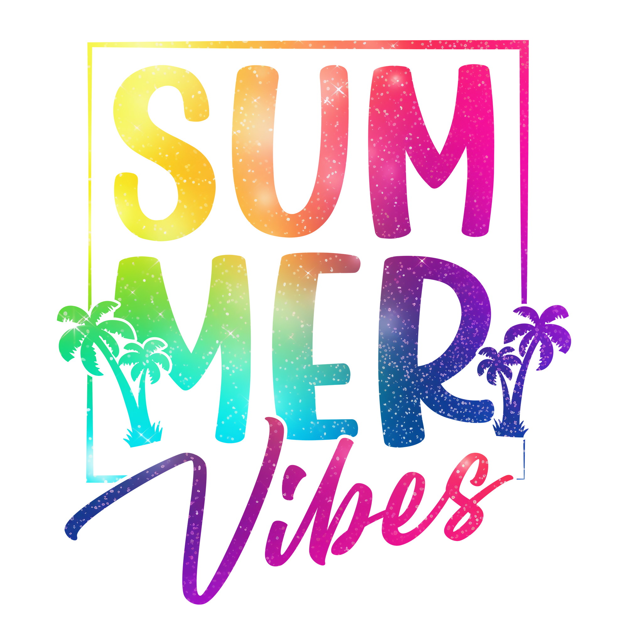 SUMMER VIBES ADULT DTF TRANSFER