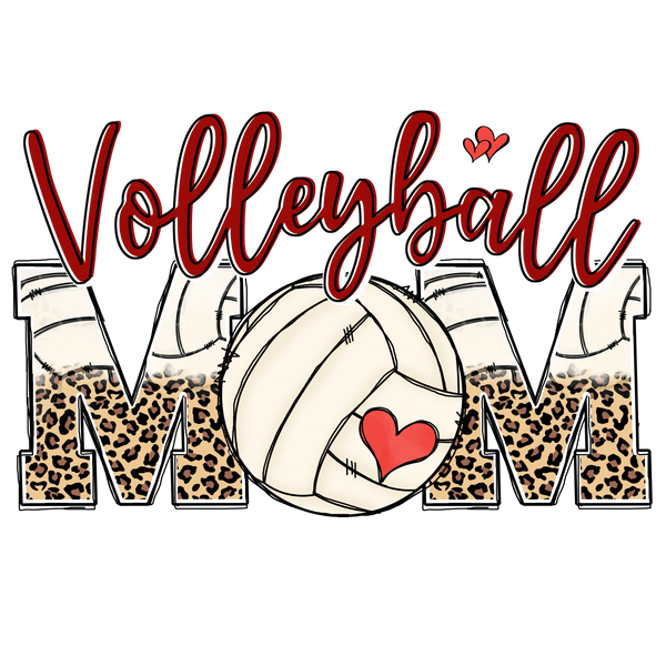 Volleyball Mom Dtf Transfer Direct Vinyl Supply 5242