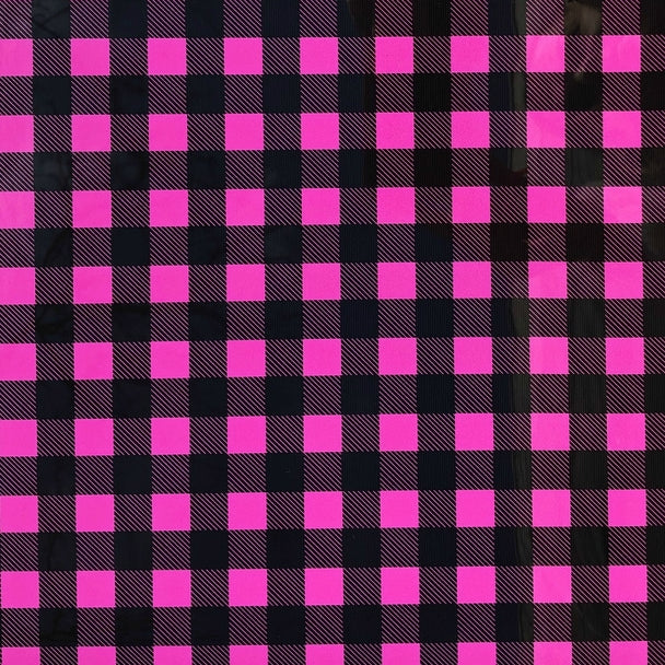 hot pink and black plaid backgrounds