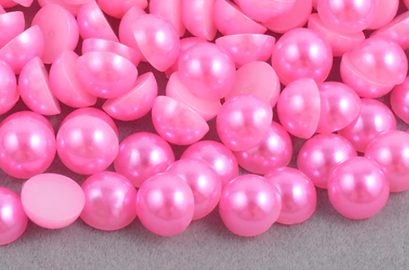 pink pearls background