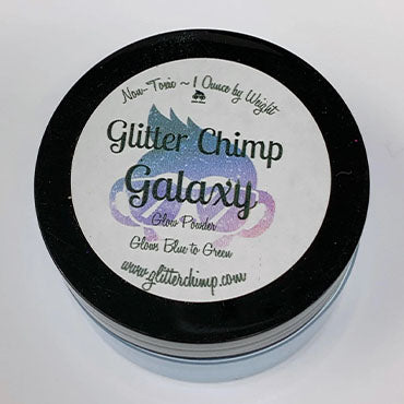 GLITTER CHIMP GALAXY GLOW POWDER- BLUE TO GREEN