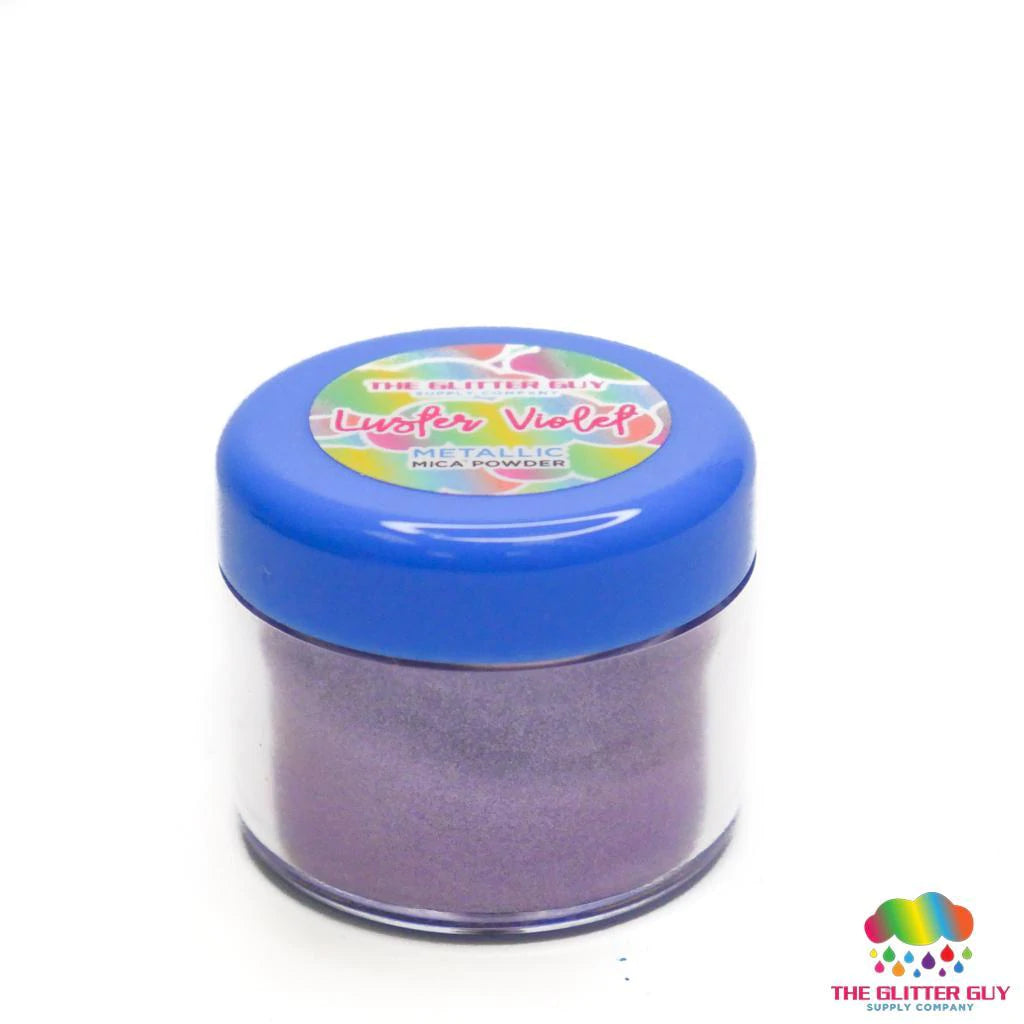 THE GLITTER GUY METALLIC SERIES MICA POWDER - LUSTER VIOLET