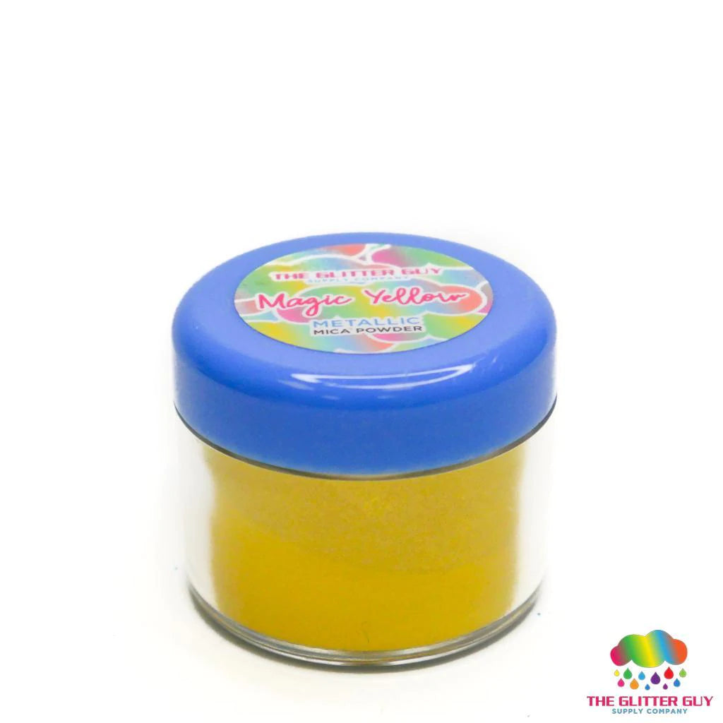 THE GLITTER GUY METALLIC SERIES MICA POWDER -MAGIC YELLOW