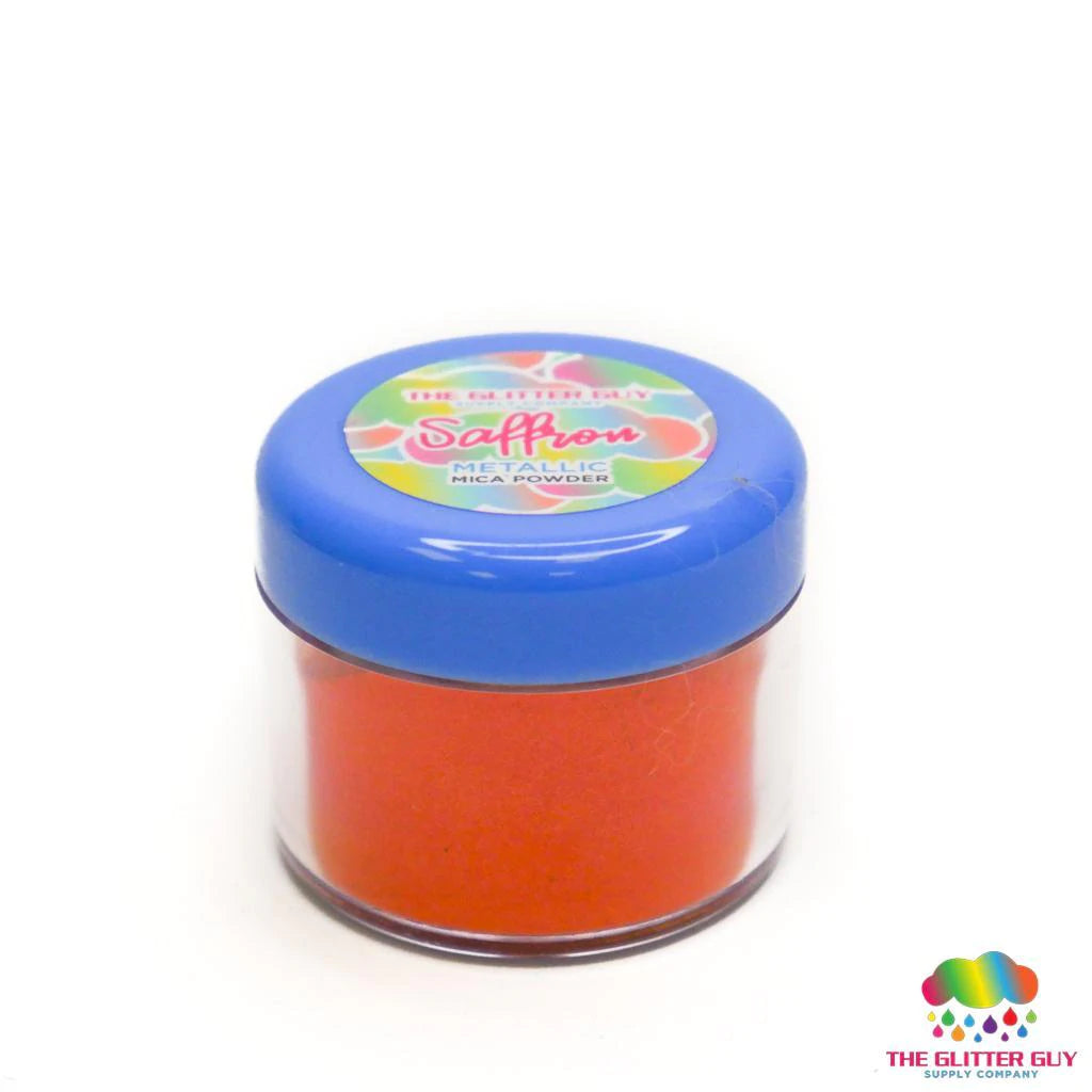 THE GLITTER GUY METALLIC SERIES MICA POWDER -SAFFRON