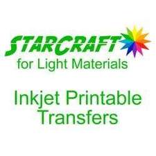 STARCRAFT INKJET PRINTABLE TRANSFERS FOR LIGHT MATERIAL
