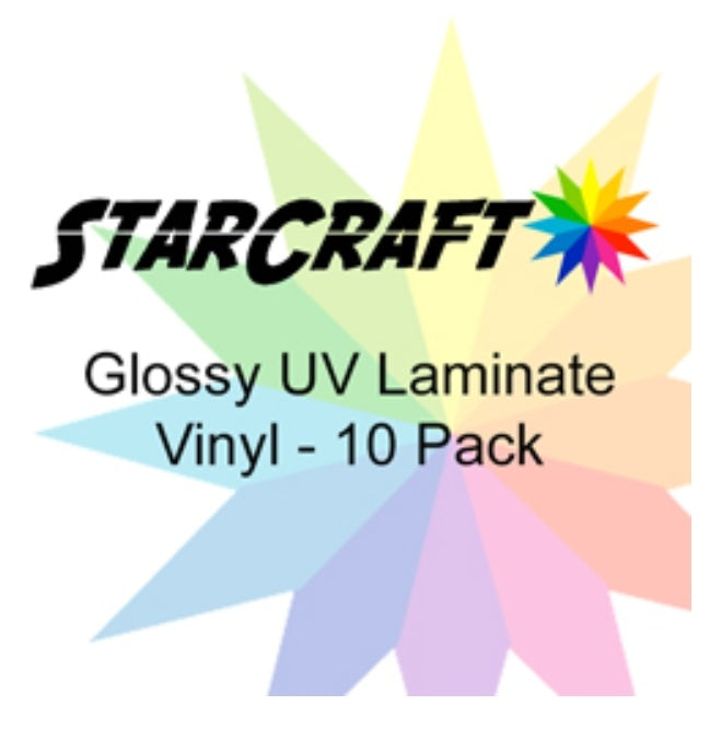 STARCRAFT GLOSSY LAMINATE FOR PRINTABLE ADHESIVE VINYL 10 PACK - Direct  Vinyl Supply