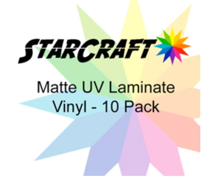 STARCRAFT LAMINATE MATTE FOR ADHESIVE PRINTABLE VINYL - Direct Vinyl Supply