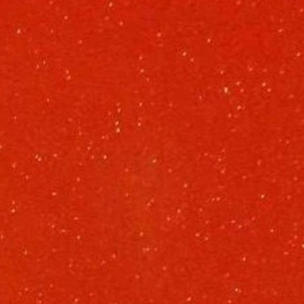 GLITTER ADHESIVE RED 12&quot; X 12&quot; SHEET