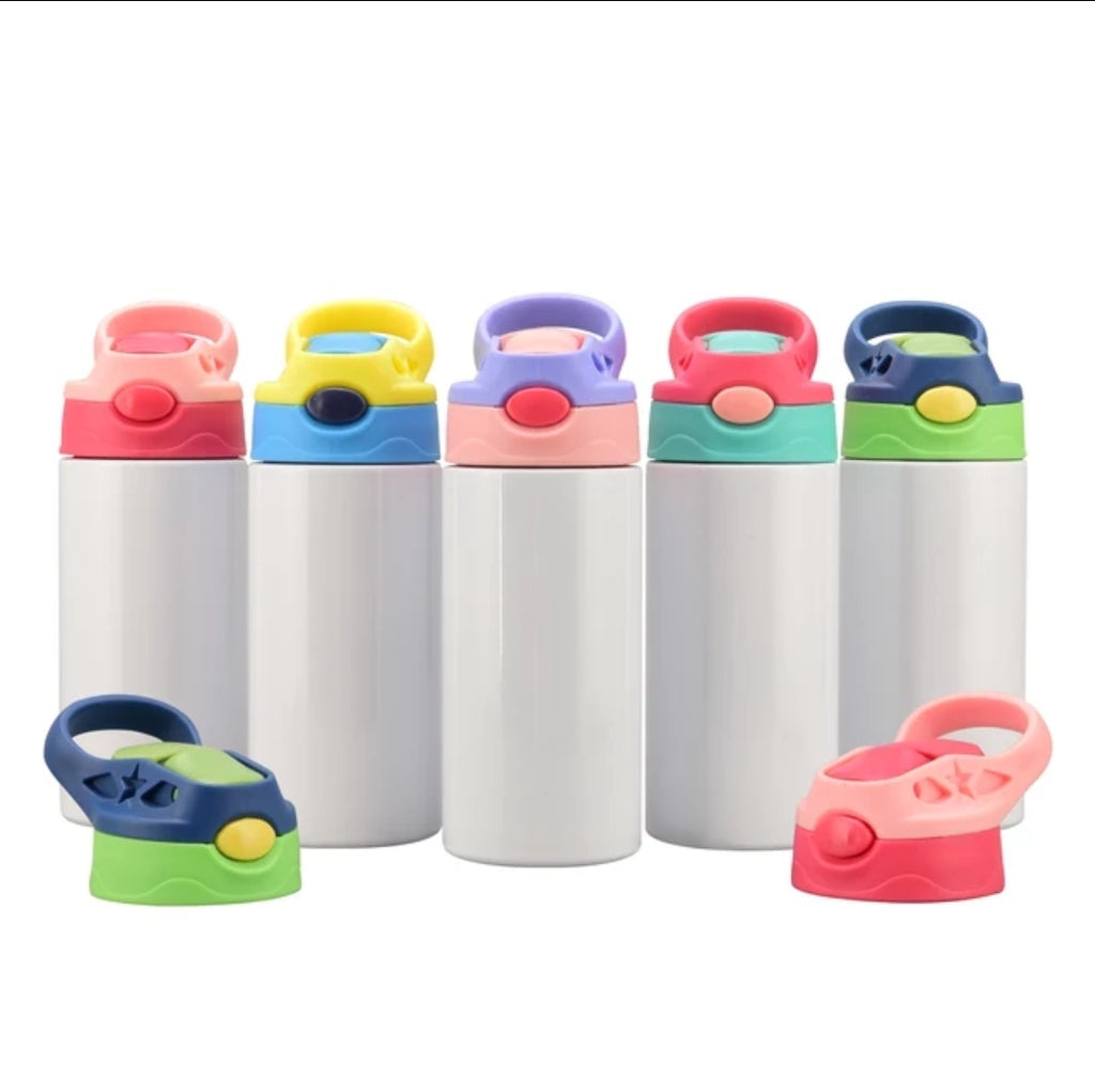 12oz Kids Sublimation Water Bottle With Pop Up Handle – LAWSON SUPPLY
