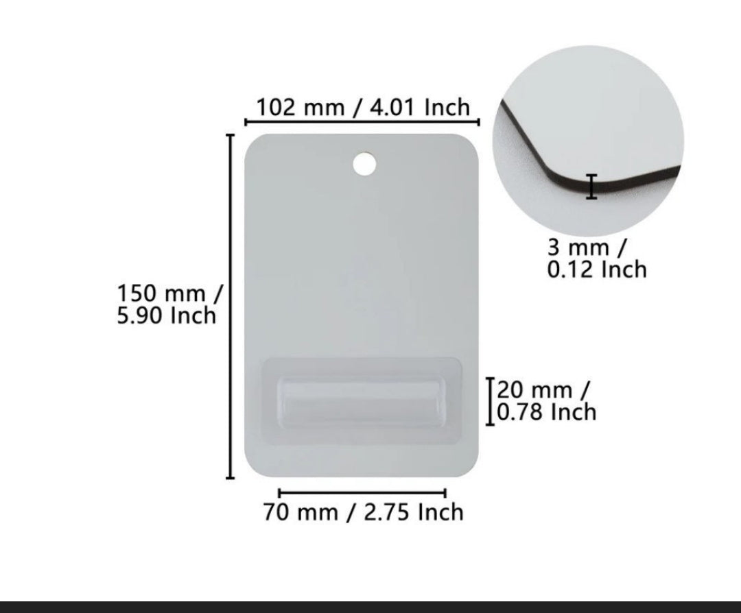 SUBLIMATION MONEY CARD