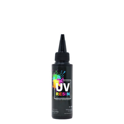 UV Resin - 4oz - Counter Culture DIY Hard Cure Clear UV Epoxy for Jewelry, Molds, Pens, Fast Cure Time