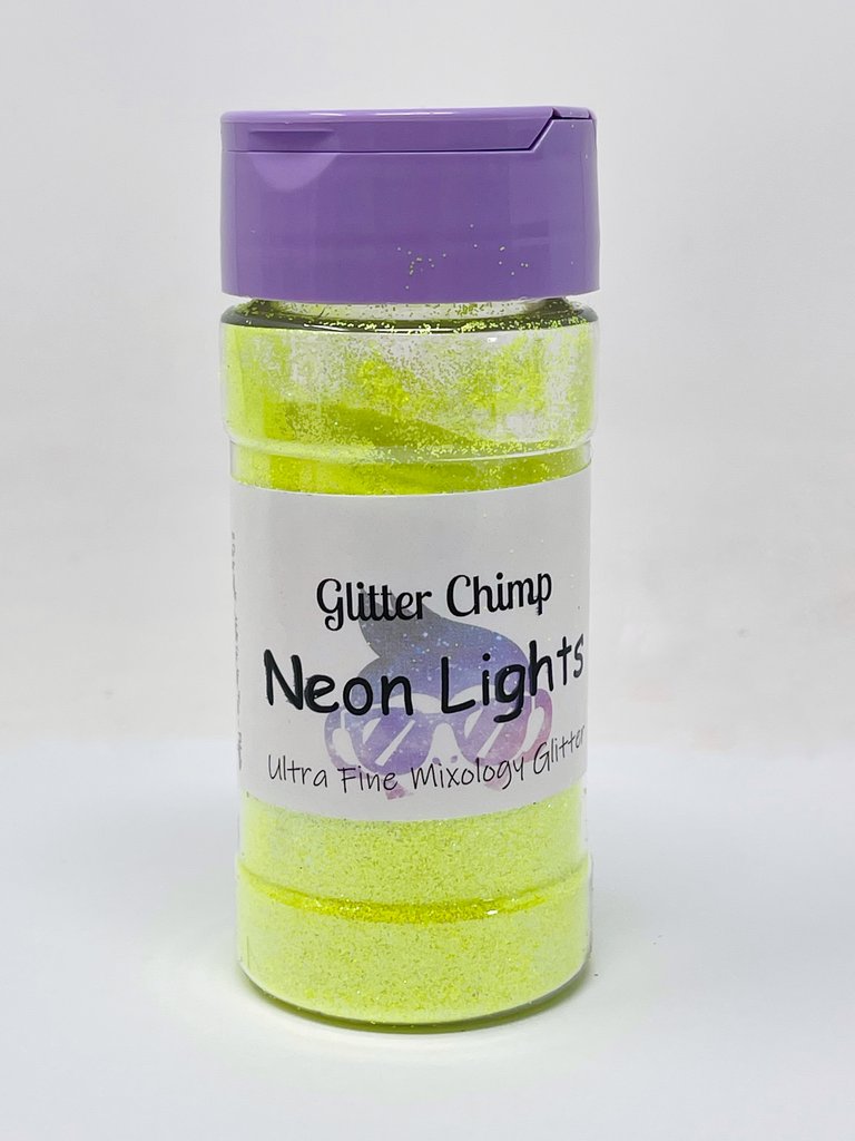 GLITTER CHIMP NEON LIGHTS