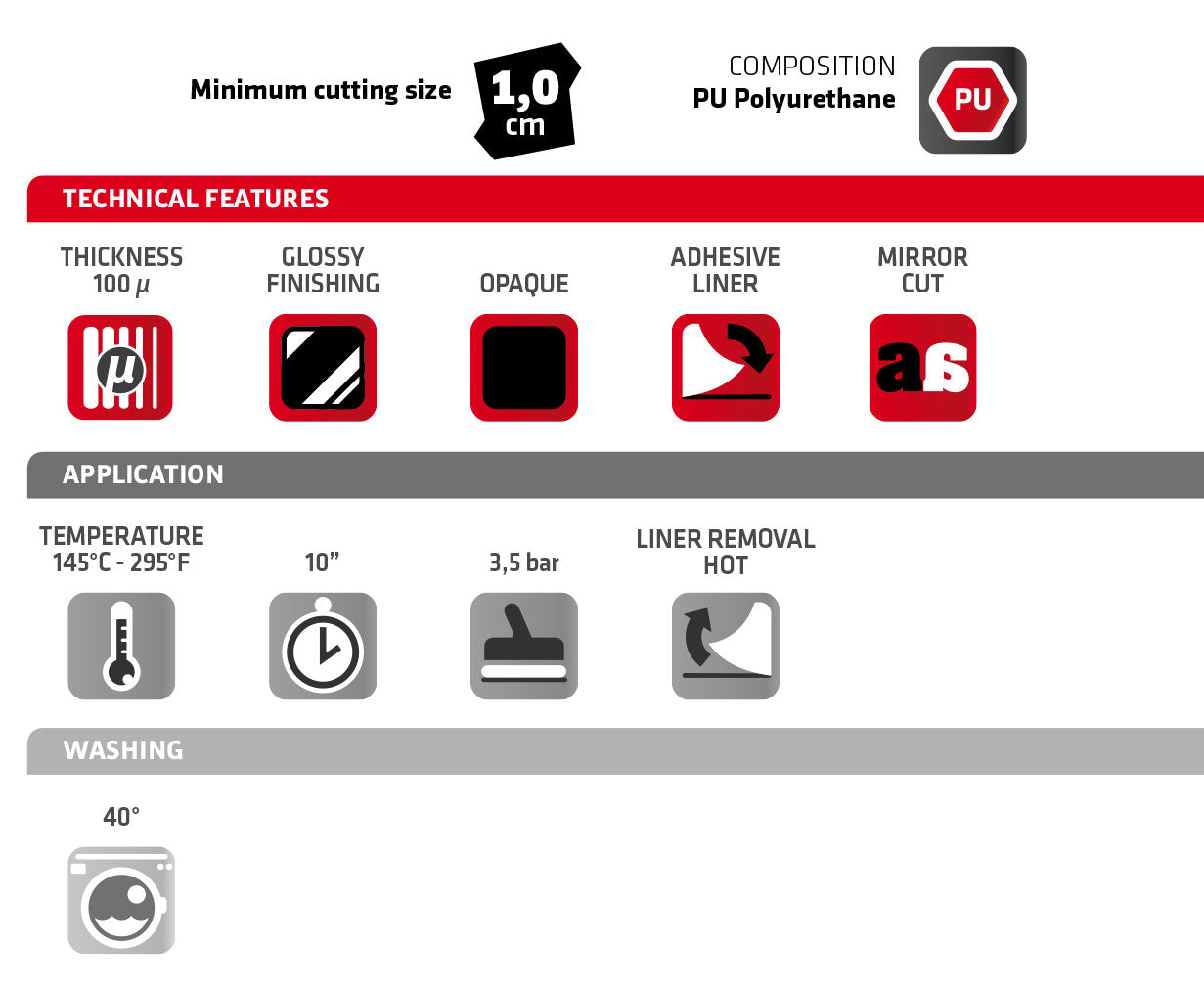 B-FLEX VARNISH RED 20" - Direct Vinyl Supply